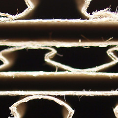 Image showing Corrugated cardboard