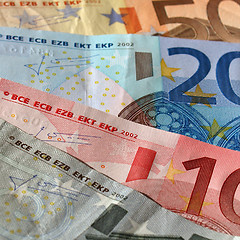 Image showing Euro note