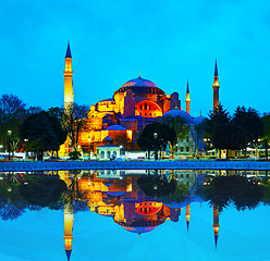 Image showing Hagia Sophia in Istanbul, Turkey