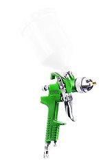 Image showing Spray gun isolated over white background 