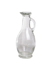 Image showing glass decanter isolation on white 