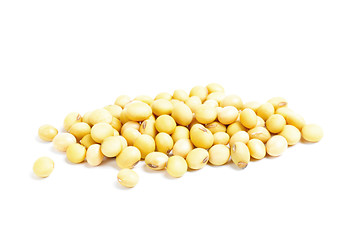 Image showing soybean isolated on white background