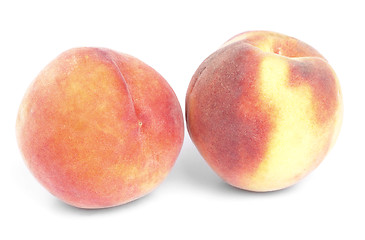 Image showing peach on a white background 