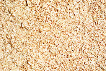 Image showing Wood natural sawdust textured background 