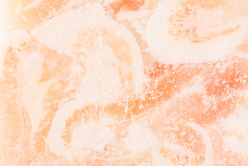 Image showing sliced red frozen fish background