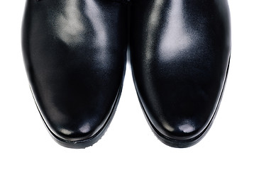 Image showing Modern boots isolated on a white background