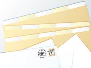 Image showing business folder blank