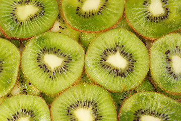 Image showing Healthy kiwi food background. One of the many backgrounds of food in my portfolio.