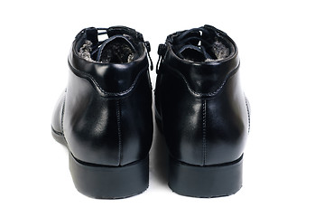 Image showing Modern boots isolated on a white background 