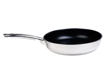 Image showing Frying pan isolated on white with clipping path 