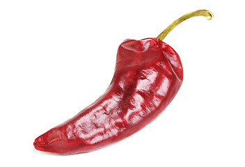 Image showing hot red pepper isolation on white 