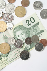 Image showing loose change