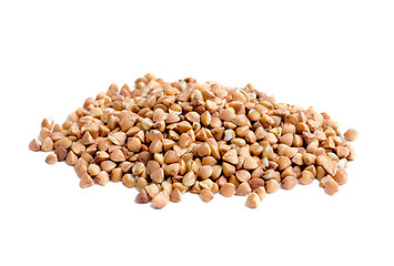 Image showing buckwheat  isolation  on white background