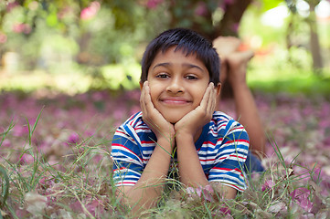 Image showing Toddler in Park