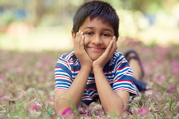 Image showing Toddler in Park