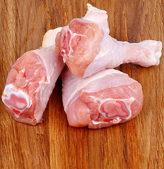 Image showing Raw Chicken Legs