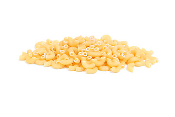 Image showing Traditional italian pasta  isolated on white background.