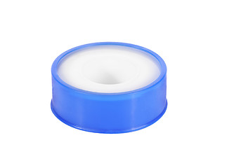Image showing Thread seal tape, isolated on white 