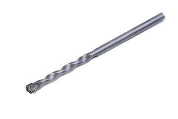 Image showing Drill bit for concrete processing isolated  on white