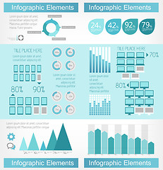 Image showing IT Industry Infographic Elements