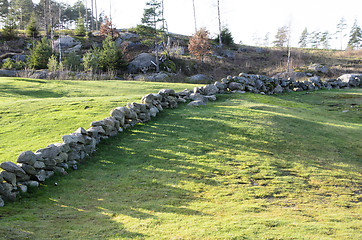 Image showing  beautiful fence