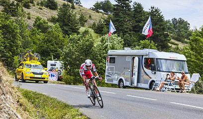Image showing The Cyclist Alberto Losada Alguacil