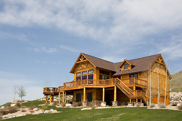 Image showing house on a hillside