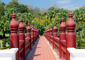 Image showing Landscaped garden Royal Flora Ratchaphruek