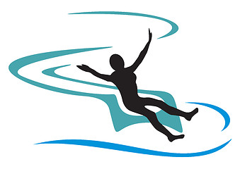 Image showing Aquapark symbol