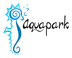 Image showing Aquapark symbol