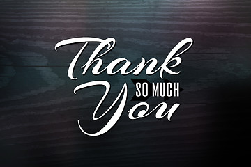 Image showing Thank You Greeting Card