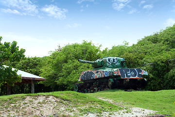 Image showing Old Culebra Tank