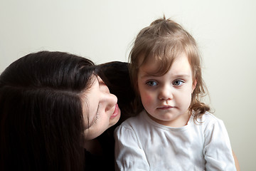 Image showing Daughter Getting Talked To