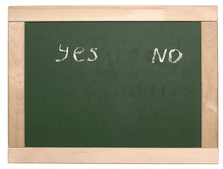 Image showing yes or no