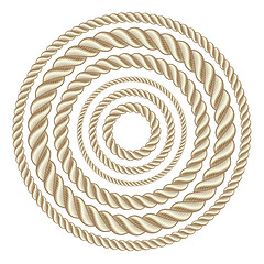 Image showing Circle ropes