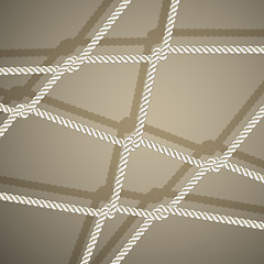 Image showing Stylish background with rope.