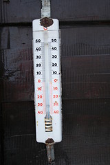 Image showing Old thermometer