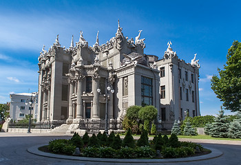 Image showing The house with chimeras in Kiev, Ukraine