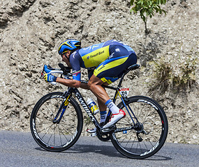 Image showing The Cyclist Matteo Tosatto