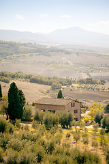 Image showing Pienza Landscape