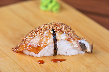 Image showing sushi unagi