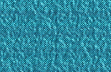 Image showing a pattern of blue color mosaic background