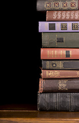 Image showing Old hardcover books