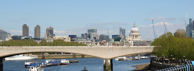 Image showing River Thames in London