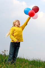 Image showing Flying to heaven