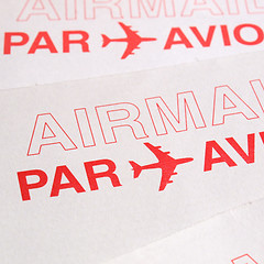 Image showing Airmail picture