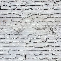 Image showing White bricks