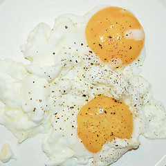 Image showing Fried egg