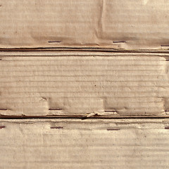 Image showing Corrugated cardboard