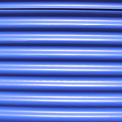 Image showing Corrugated steel